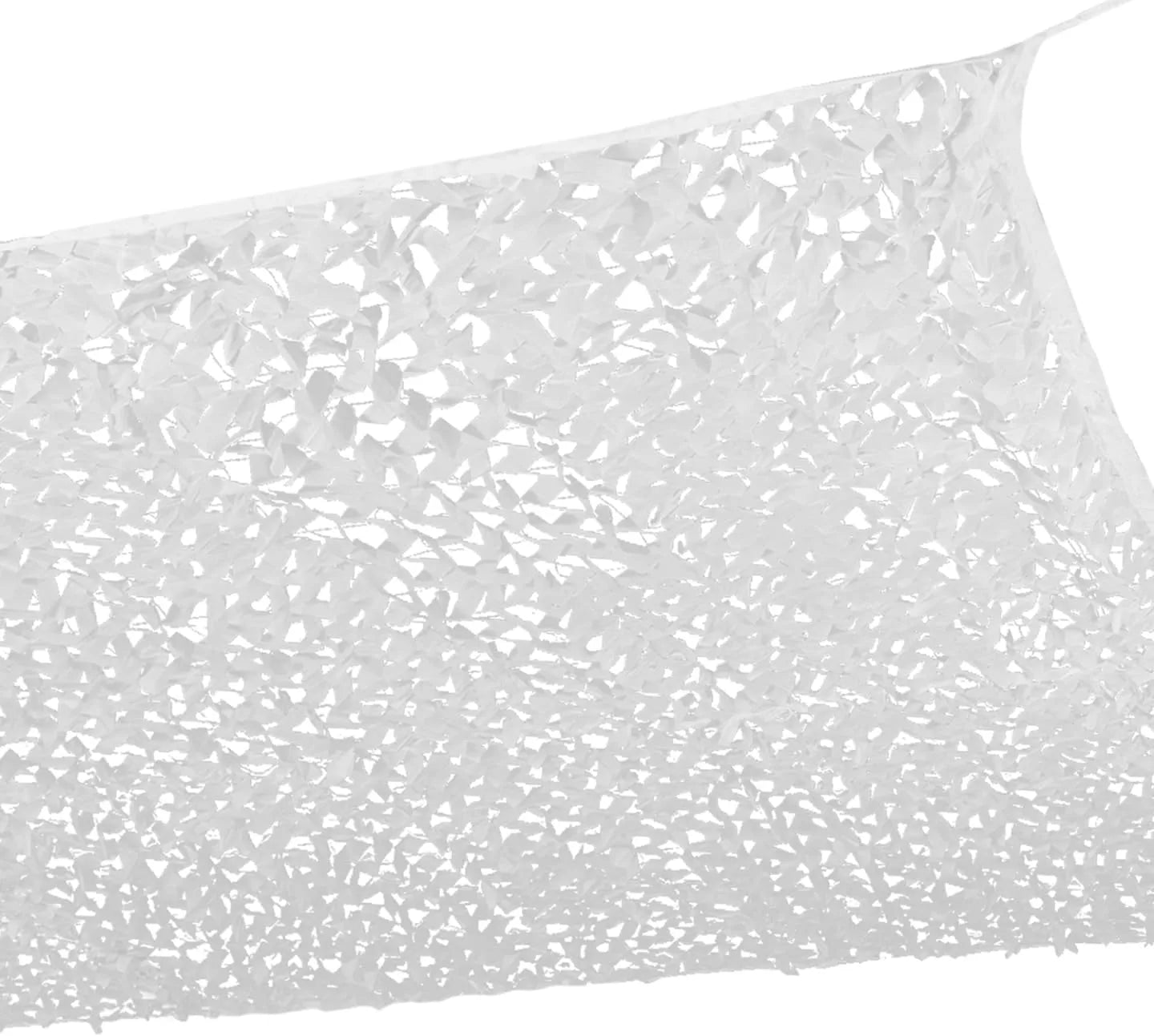 IDMarket - Voile d'ombrage carré 4x4 m Design camouflage blanc